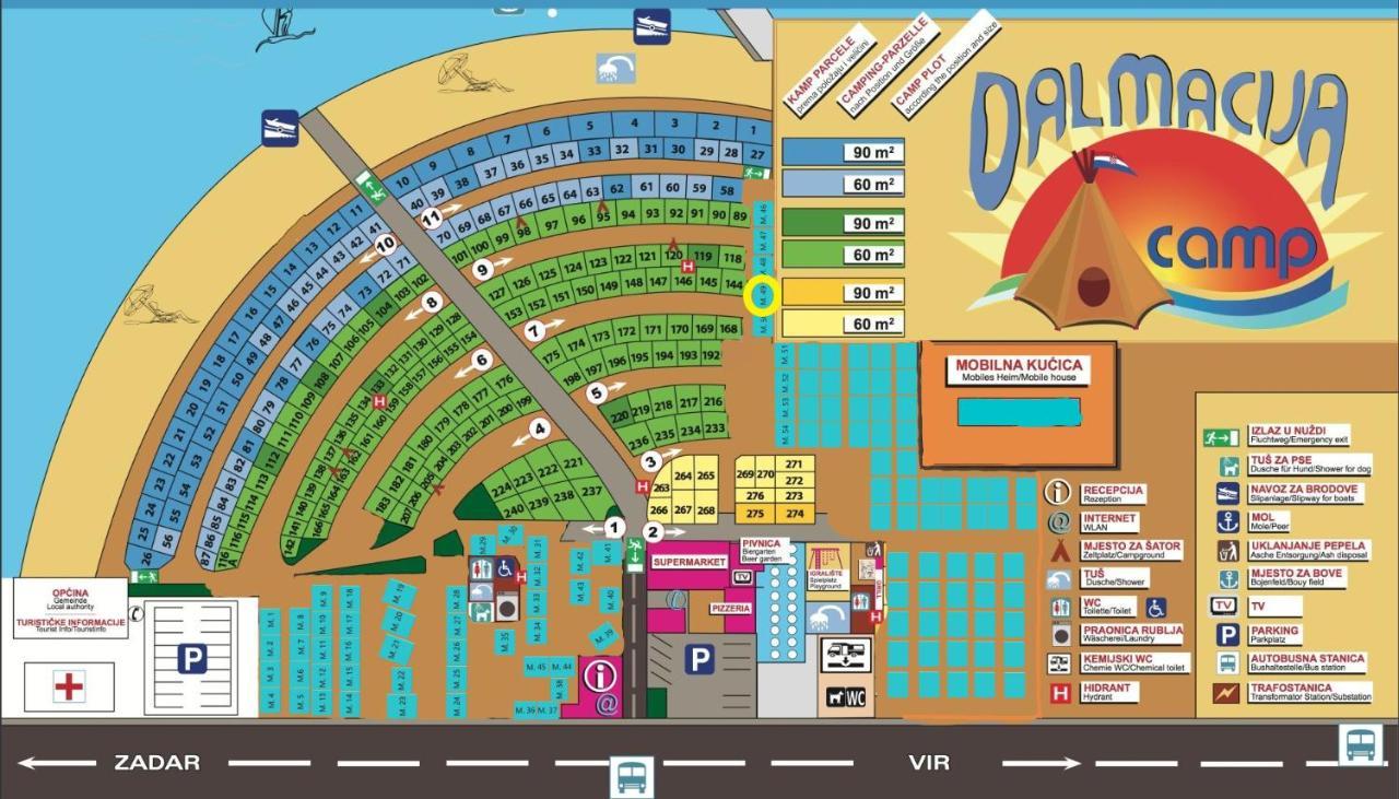 K9 Mobile Home Camp Dalmacija Privlaka 프리블라카 외부 사진